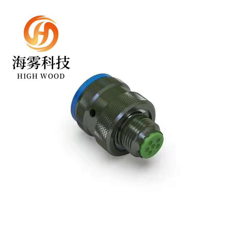 Aluminium Alloy Round Connectors D38999 / 26WE35SN Cadmium Plating