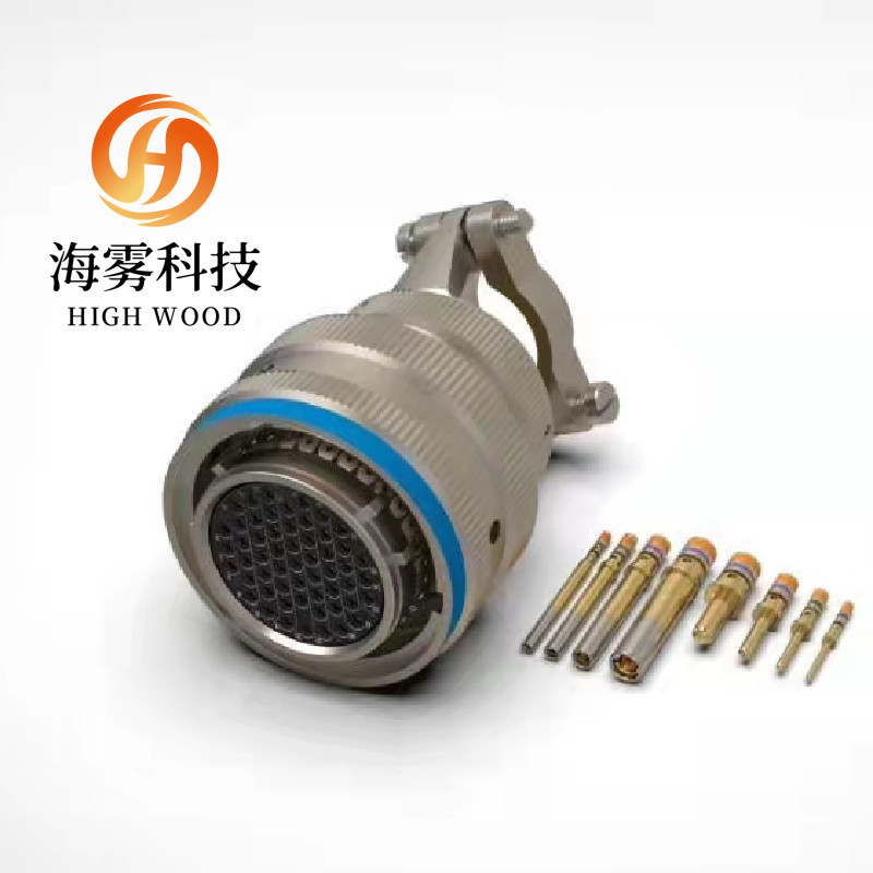 Aluminium Alloy Round Connectors D38999 / 26WE35SN Cadmium Plating
