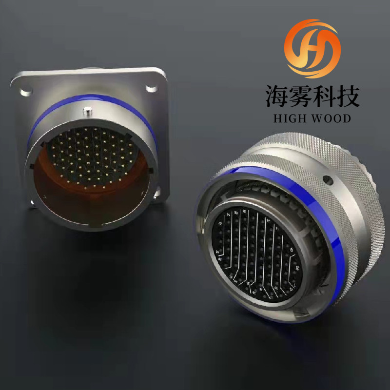 Box Square Receptacle Waterproof Mil 38999 Series MS27508E12B35S