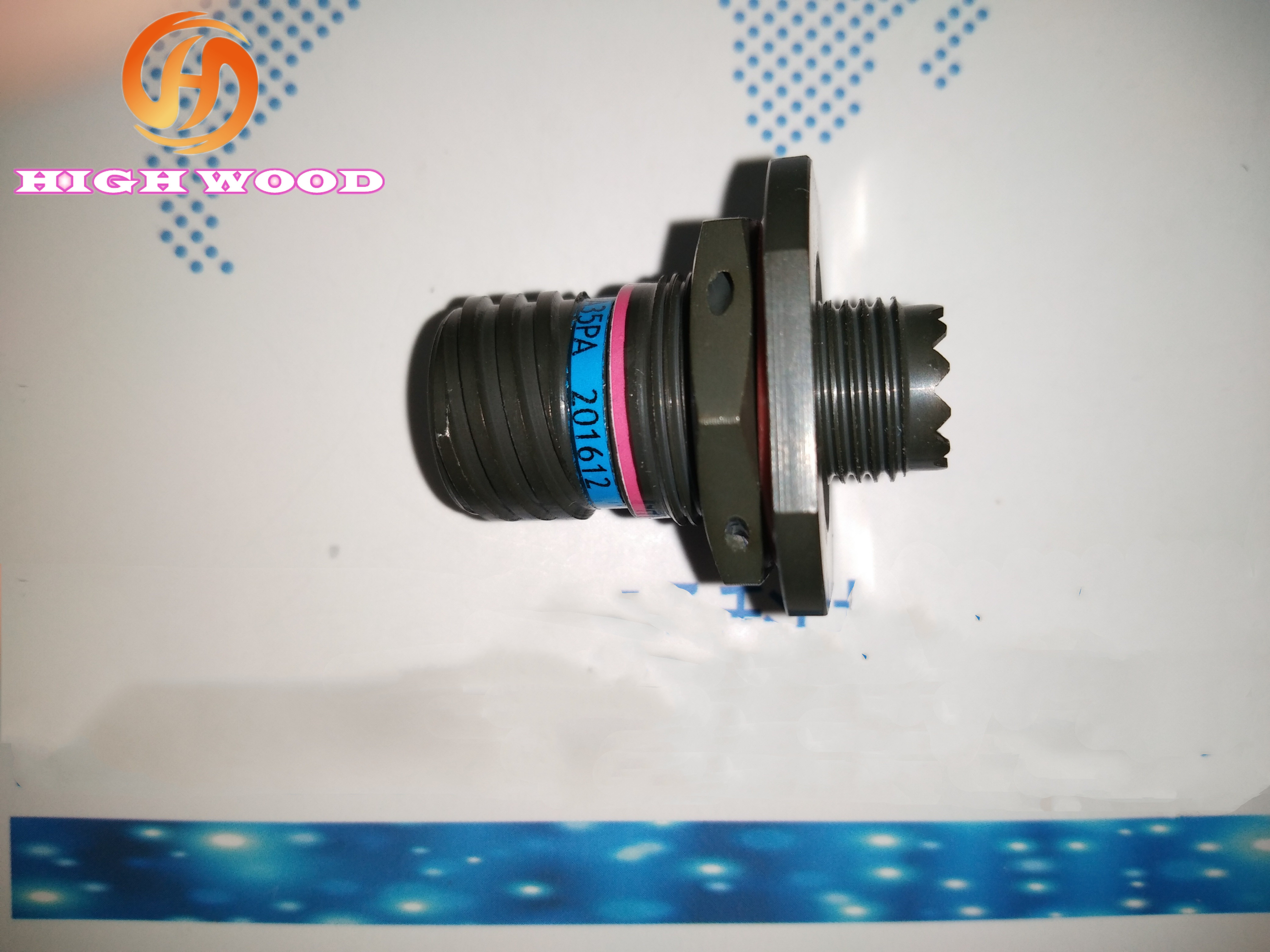 Olive Green Cadmium Plating Military Round Electrical Connectors D38999