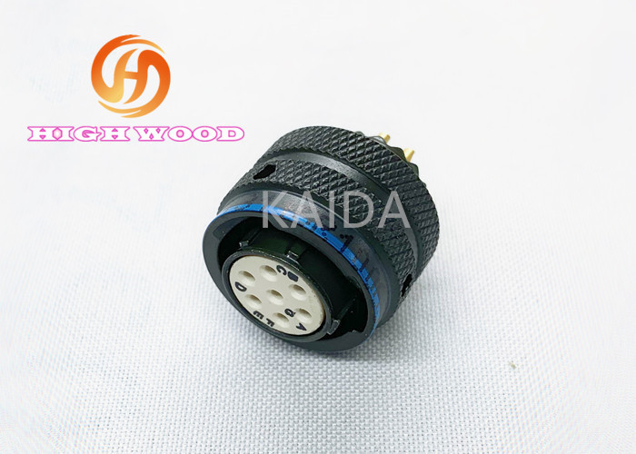 Olive Drab Cadmium Plating Straight Plug MILC26482 I PCB Female Connector