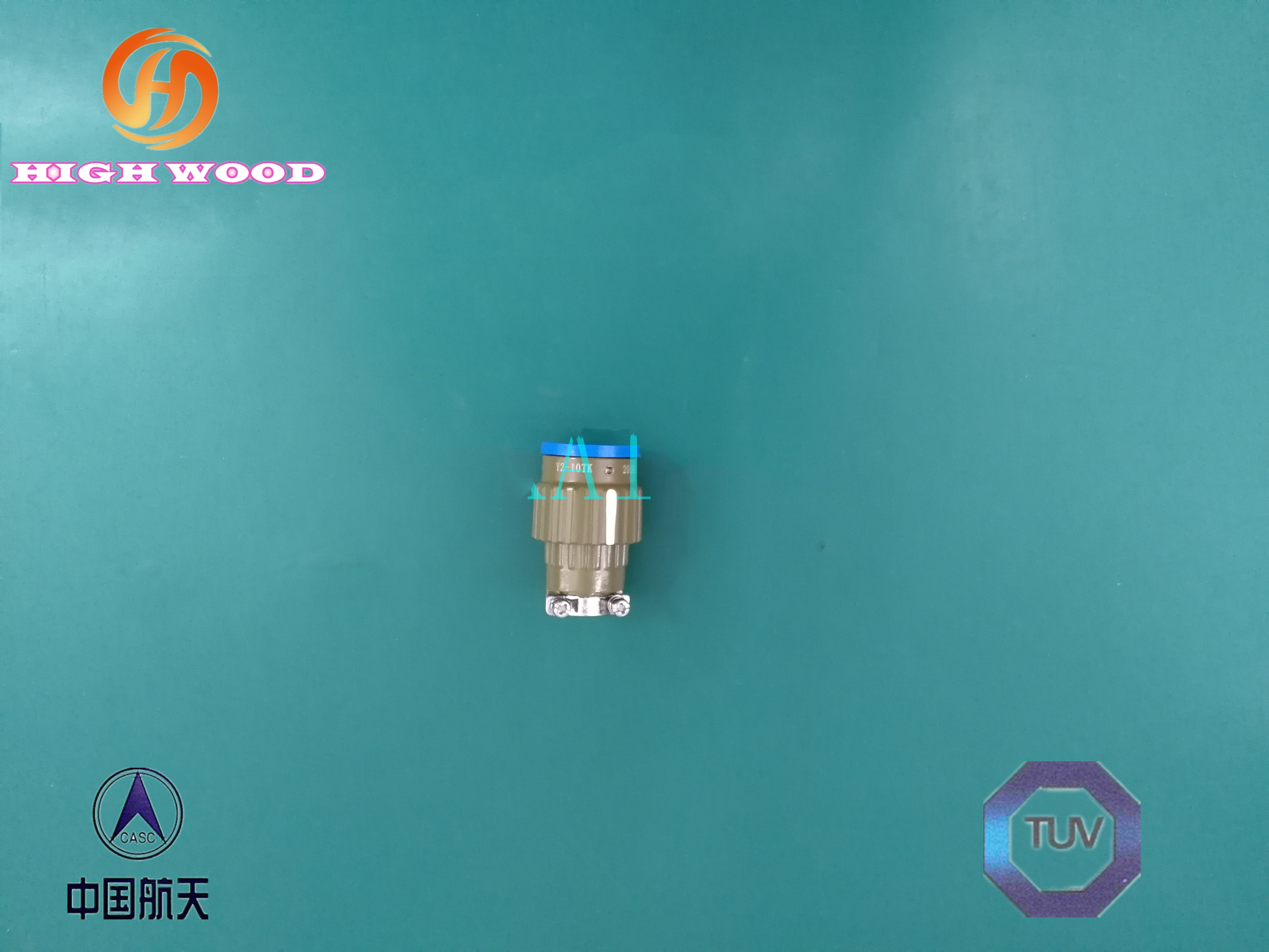 High Strength Vibration Circular Electrical Connectors With Emi / Rfi