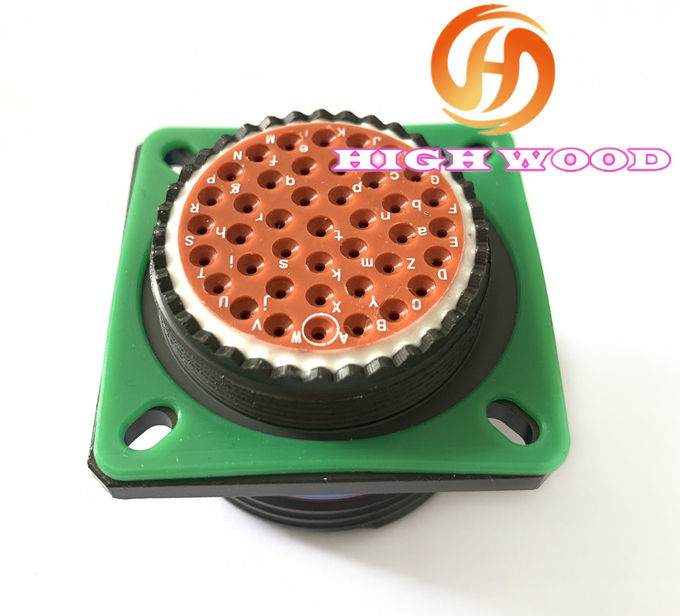 Cadmium Plating 41 Pin Aluminum 38999 Series III Connectors