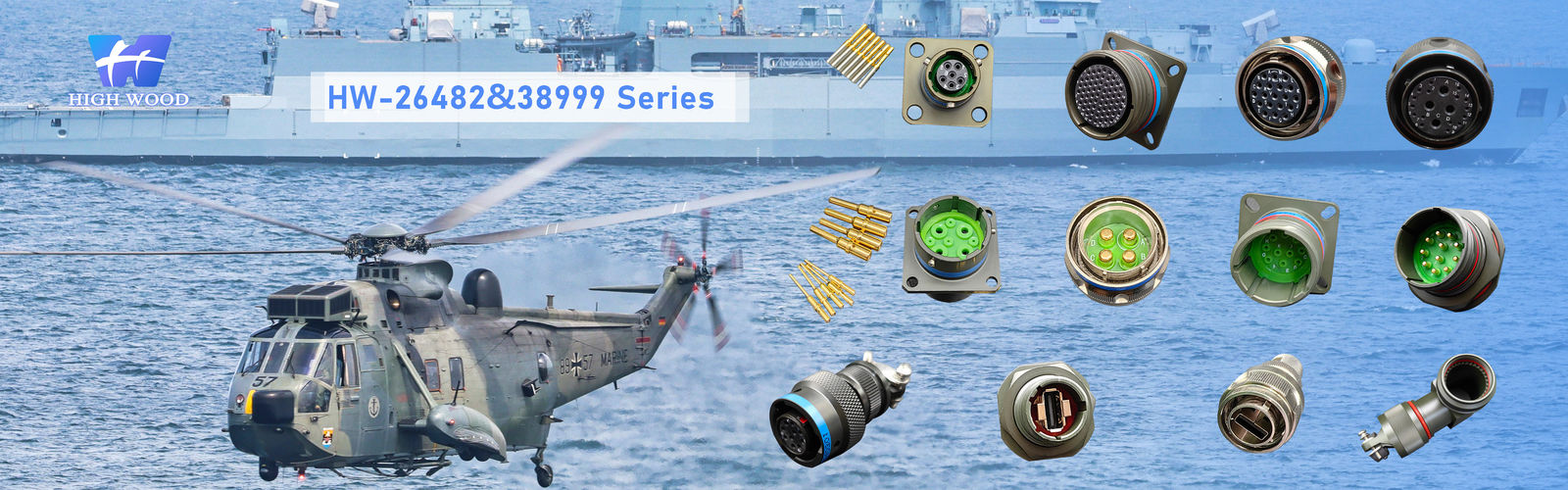 MIL-DTL-38999 I&II&III&IV D38999 Series Military Circular Connectors