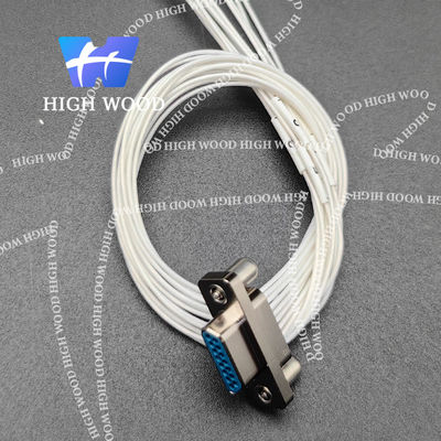 J30J SERIES MICRO-D Connectors,J30J-15TJL L=200 ,J30J SERIES TWISTED PIN MICRO RECTANGULAR ELECTRICAL CONNECTOR