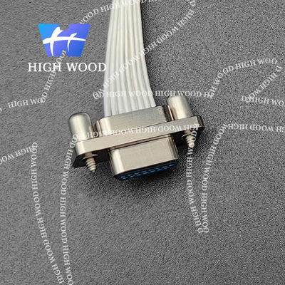 J30J SERIES MICRO-D Connectors,J30J-15TJL L=200 ,J30J SERIES TWISTED PIN MICRO RECTANGULAR ELECTRICAL CONNECTOR