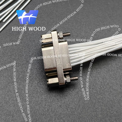 J30J SERIES MICRO-D Connectors,J30J-15ZKP  L=200 ,J30J SERIES TWISTED PIN MICRO RECTANGULAR ELECTRICAL CONNECTOR