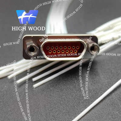 J30J SERIES MICRO-D Connectors,J30J-15ZKP  L=200 ,J30J SERIES TWISTED PIN MICRO RECTANGULAR ELECTRICAL CONNECTOR