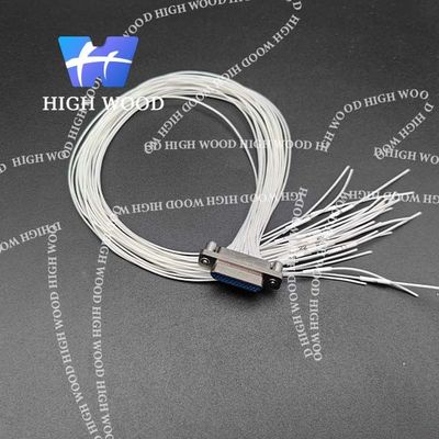 J30J SERIES MICRO-D Connectors,J30J-25TJL L=300,J30J SERIES TWISTED PIN MICRO RECTANGULAR ELECTRICAL CONNECTOR