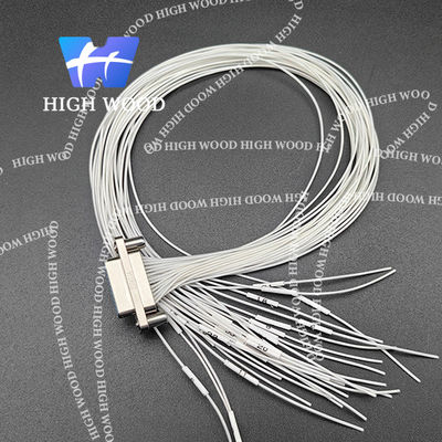 J30J SERIES MICRO-D Connectors,J30J-25TJL L=300,J30J SERIES TWISTED PIN MICRO RECTANGULAR ELECTRICAL CONNECTOR