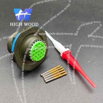MIL-DTL-38999 Series Ⅰ，Ⅱ，And Ⅲ Connectors, D38999/24WD18SN. D38999 Series Ⅲ