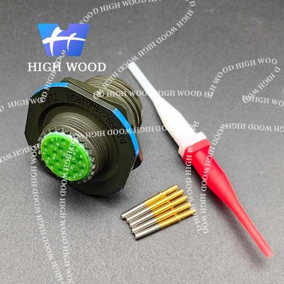 MIL-DTL-38999 Series Ⅰ，Ⅱ，And Ⅲ Connectors, D38999/24WD18SN. D38999 Series Ⅲ