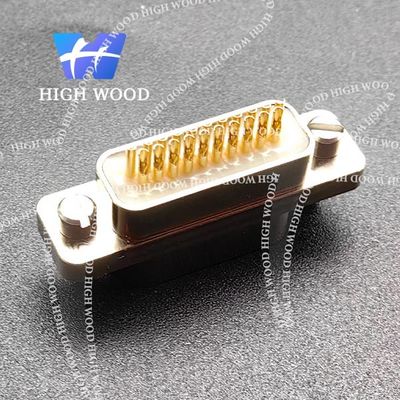 Micro-D MWDM Solder Cup Metal Shell Connectors ,MWDM2L-21TSM.