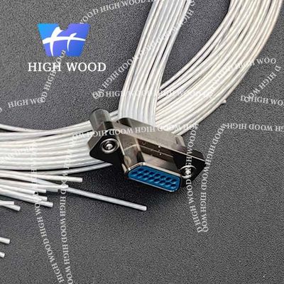 J30J SERIES MICRO-D Rectangular Connectors, J30J-15TJL-1000 Length1000mm