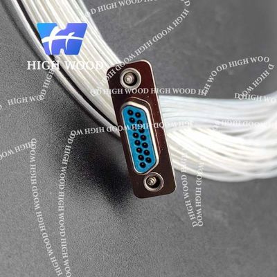 J30J SERIES MICRO-D Rectangular Connectors, J30J-15TJL-1000 Length1000mm