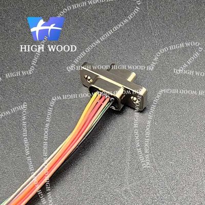 Micro-D MWDM Solder Cup Metal Shell Connectors HW-MWDM2L-9P-6K5-6B