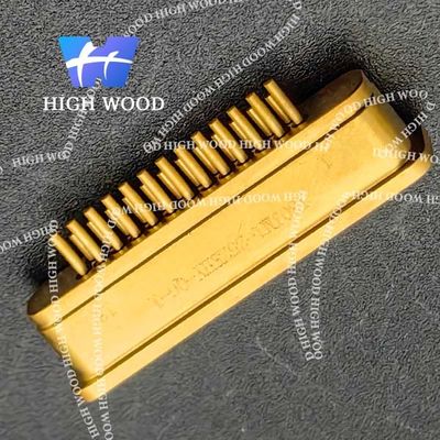 J30J SERIES Glass Sintered Gas Sealed Rectangular Electrical Connector , J30JM1-25ZKHY-Q6-1