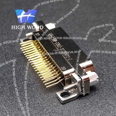 J30J SERIES MICRO-D Rectangular Connectors , HW-J30J-37ZKNP2-J