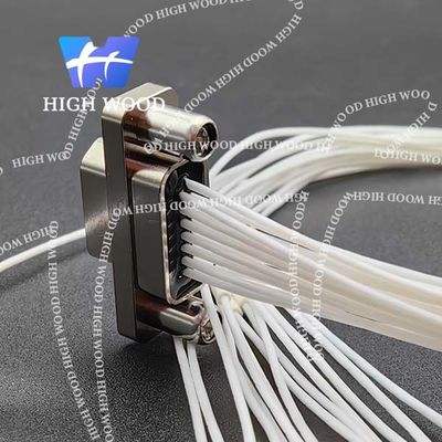 J30J SERIES MICRO-D Rectangular Connectors, HW-J30J-15TJL Length 300mm