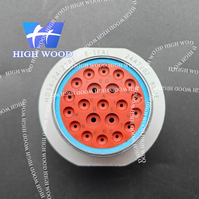 RECEPTACLE CONNECTOR SHELL SIZE 24 BAYONET COUPLING HD30 SERIES，HD34-24-21PE.