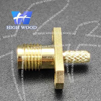SMA Series RF Coaxial Connector,SMA-KFD 2-Hole Crimp Jack