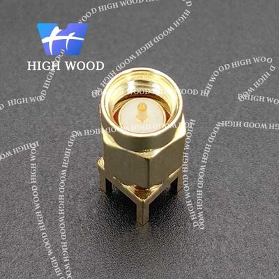 SMA Series RF Coaxial Connector,SMA-JE Straight Male Pin
