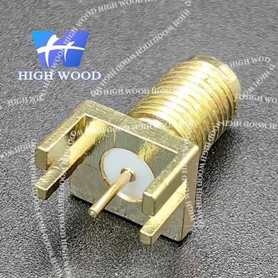 SMA Series RF Coaxial Connector,SMA-KE 17.5 Large Offset -1.7
