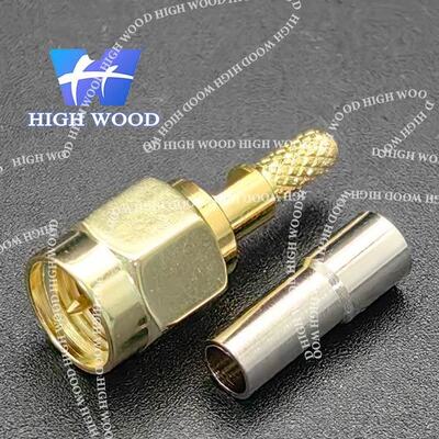 SMA Series RF Coaxial Connector,SMA-J-1.5 Window Plug