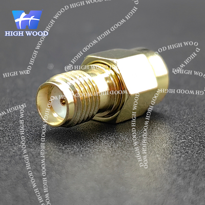 SMA Series RF Coaxial Connector,Straight SMA M-F No Flange KK