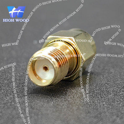 SMA Series RF Coaxial Connector,Straight SMA M-F No Flange KK