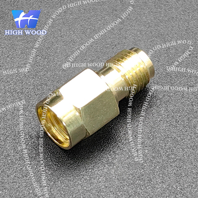 SMA Series RF Coaxial Connector,Straight SMA M-F No Flange KK