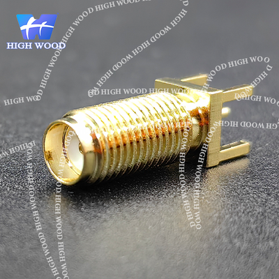 SMA Series RF Coaxial Connector,SMA-KE18.5 Straight Pin
