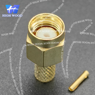 SMA Series RF Coaxial Connector,SMA-J-3 Reverse Male