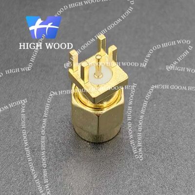 SMA Series RF Coaxial Connector,SMA-JE1.7， Offset Pin Inner Hole