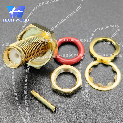 SMA Series RF Coaxial Connector,SMA-KY11-3.0 Waterproof Female