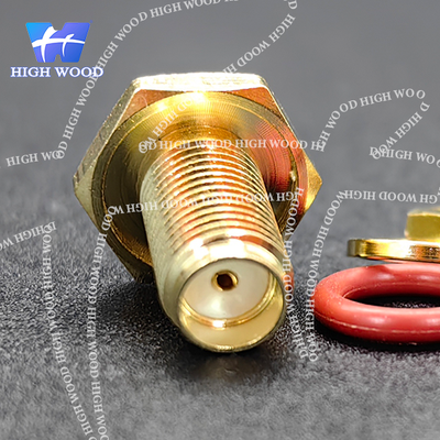 SMA Series RF Coaxial Connector,SMA-KY Waterproof Female for 1.13 Cable