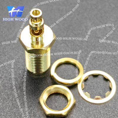 SMA Series RF Coaxial Connector,SMA-KY-11 Thread Dual Window Inner Hole for 178 Cable