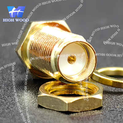 SMA Series RF Coaxial Connector,SMA-KY-11 Thread Dual Window Inner Hole for 178 Cable
