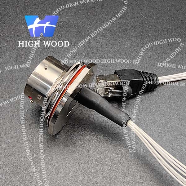 YW series YW123F01S02 metal highspeed network electrical circular RJ45 connector