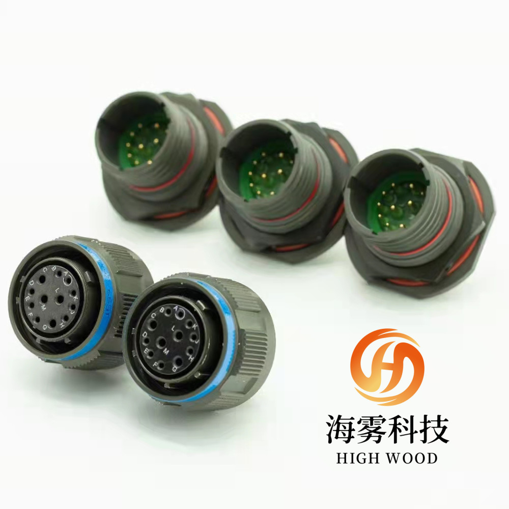 Metal Stainless Stell Coaxial Military Circular Connectors