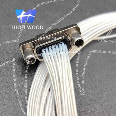 J30J SERIES MICRO-D Rectangular Connectors, J30J-15TJL-1000 Length1000mm