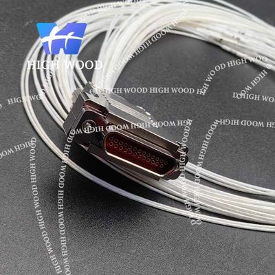 J30J SERIES MICRO-D Rectangular Connectors, J30J-25ZKL-A9-500MM