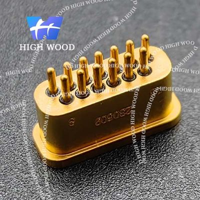J30J SERIES Glass Sintered Gas Sealed Rectangular Electrical Connector, J30JM1-13ZKH25-Q1