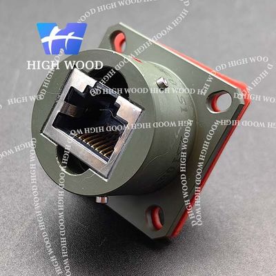 YW series YW1-20F01S1 metal high-speed network electrical circular RJ45 connector