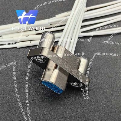 J30J SERIES MICRO-D Rectangular Connectors, HW-J30J-9TJL with wire length