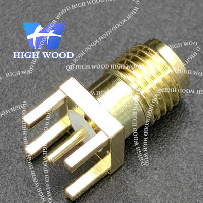 SMA Series RF Coaxial Connector,SMA-KE Straight Pin 13.5