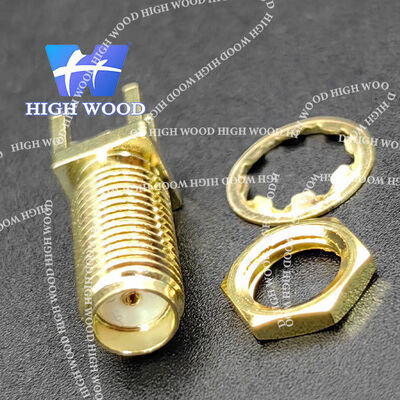 SMA Series RF Coaxial Connector,SMA-KE Offset 18.5 -1.7