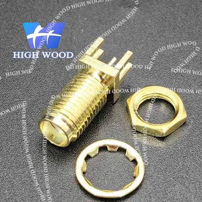 SMA Series RF Coaxial Connector,SMA-KE Offset 16.5 -1.7