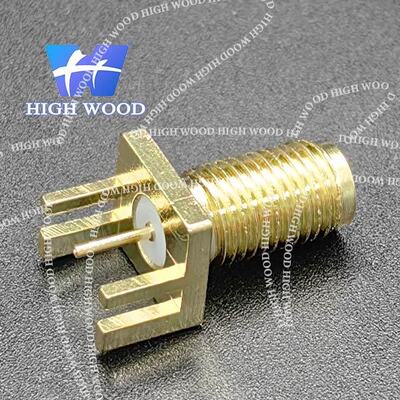 SMA Series RF Coaxial Connector,SMA-KE 17.5 Large Offset -1.7