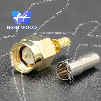 SMA Series RF Coaxial Connector,SMA-J-1.5 Window Plug